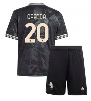 Juventus Lois Openda #20 Replika Tredje Tröja Barn 2025-26 Kortärmad (+ Korta byxor)